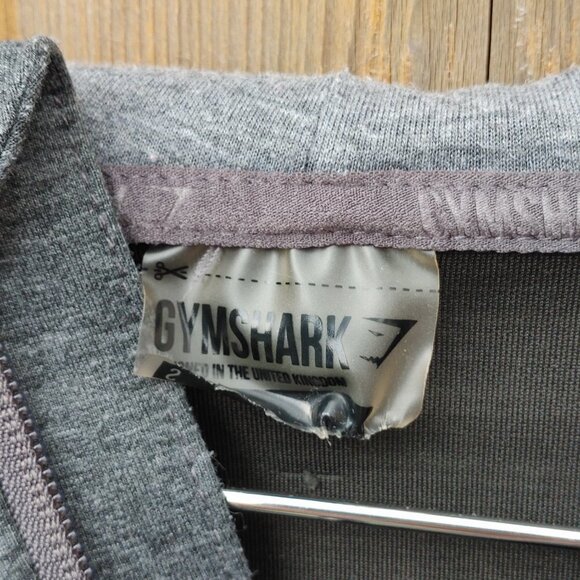 GYMSHARK Cropped Zip Up Hoodie Size Small - Picture 3 of 5